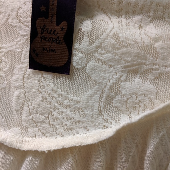 Free People Soft Flowy Cream Vest - Picture 3 of 5